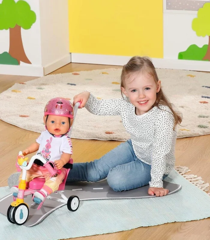 834299 Baby Born 3 Tekerlekli Bisiklet (Oyuncak bebek için)