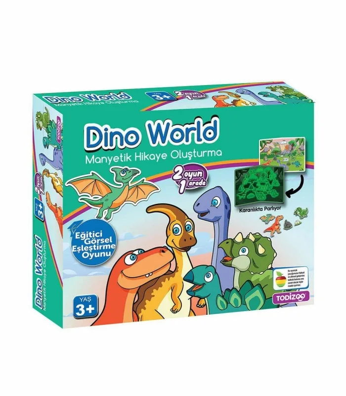 83915 DINO WORLD MANYETİK HİKAYE OLUŞTURMA