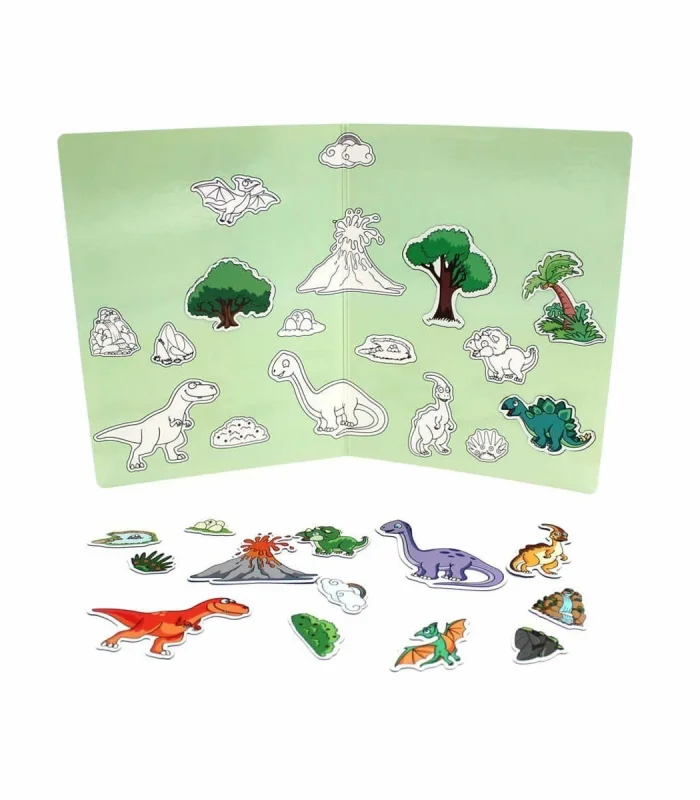 83915 DINO WORLD MANYETİK HİKAYE OLUŞTURMA