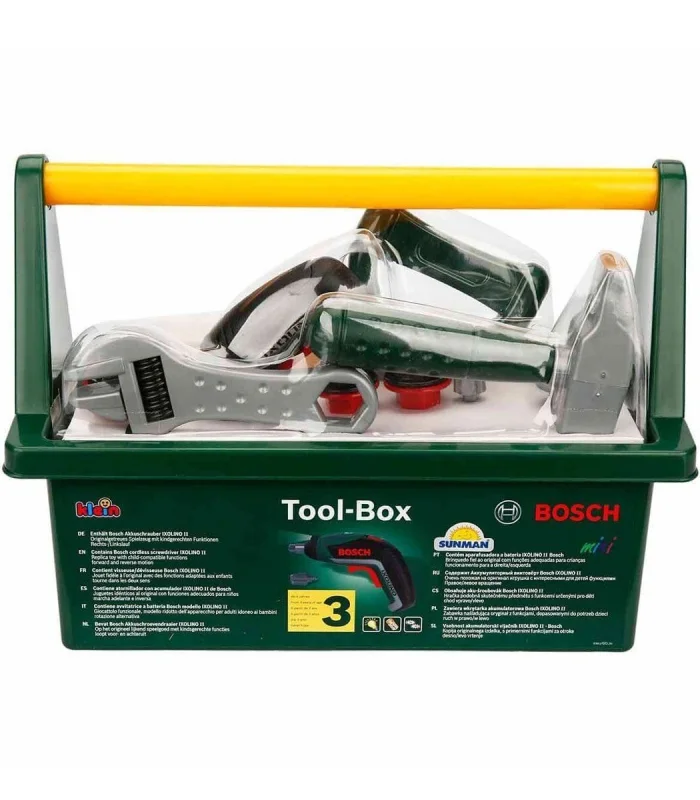 8436 Bosch El Çantalı Oyuncak Tamir Seti 17 Parça