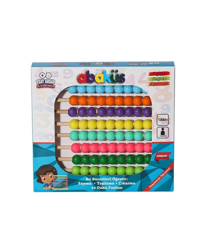 8455 AHŞAP AYAKSIZ ABAKÜS