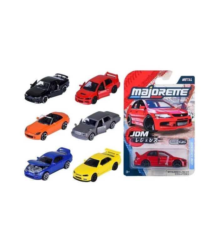 8502100000 JDM Legends Premium Cars, 6-asst.freewheel, die-cast, 1 opening pa(Belirtilen fiyat, tekli satış için adet fiyatıdır.)