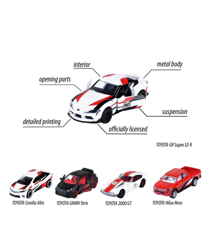 8502105003 Toyota Racing 5 Pieces Giftpack