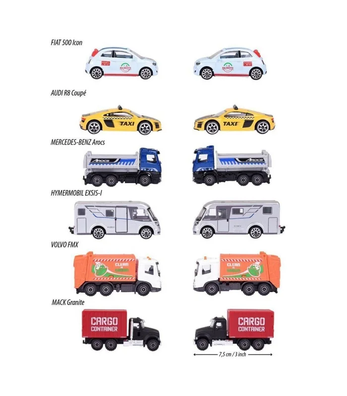 8503000002 City Premium Vehicles 6-asst