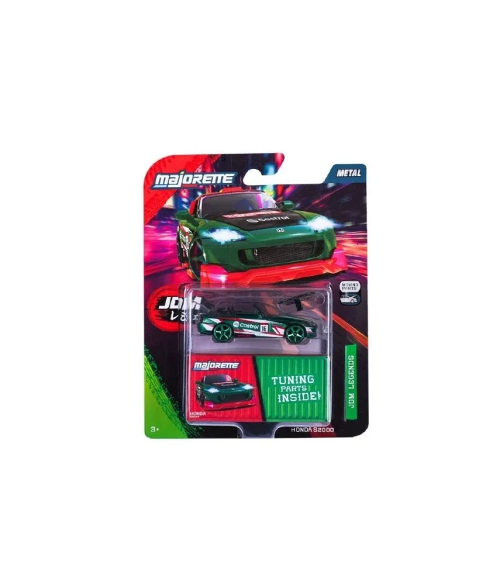 8504101001 JDM Legends Deluxe Cars, 6-asst.freewheel, die-cast, opening and t(Belirtilen fiyat, tekli satış için adet fiyatıdır.)