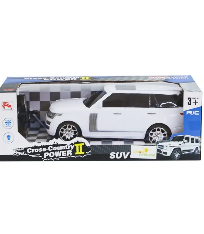 8578-2A Kumandalı Şarjlı Jeep Cross Country -Limon Oyuncak
