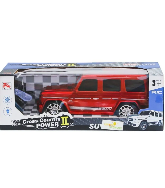 8578-2A Kumandalı Şarjlı Jeep Cross Country -Limon Oyuncak