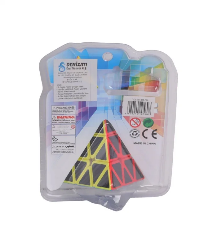 858-D28 KARTELA ÜÇGEN ZEKA KÜPÜ