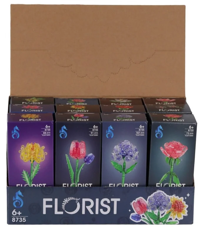 8735 KUT 12Lİ ÇİÇEK BLOK(Belirtilen fiyat, tekli satış için adet fiyatıdır.)