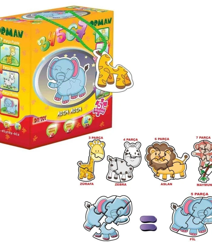 8766 ORMAN KUT.PUZZLE 025876-34567