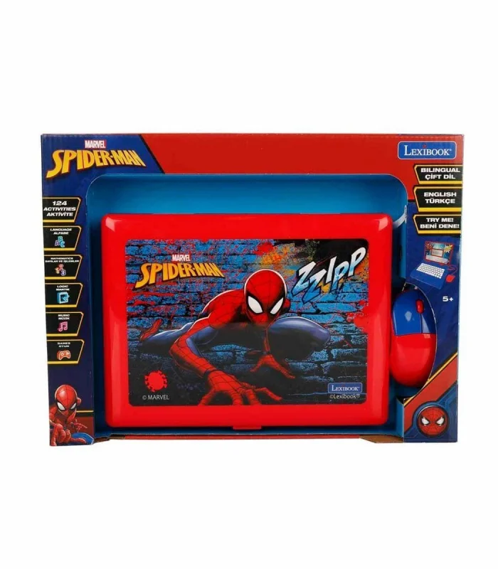 8834 Spiderman İngilizce Türkçe Laptop -Sunman