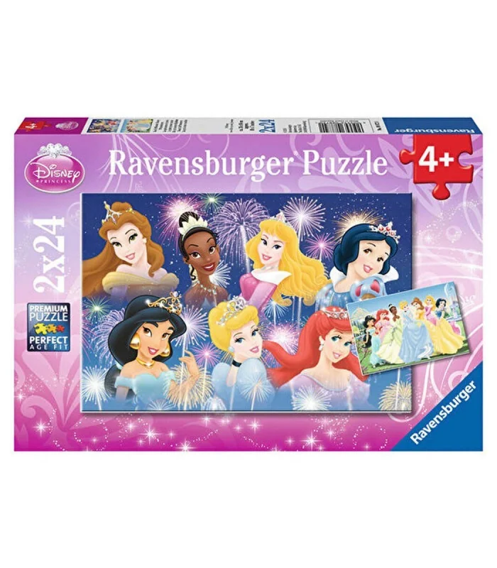 88720 Disney Prensesleri 2x24 parça Ravensburger Puzzle