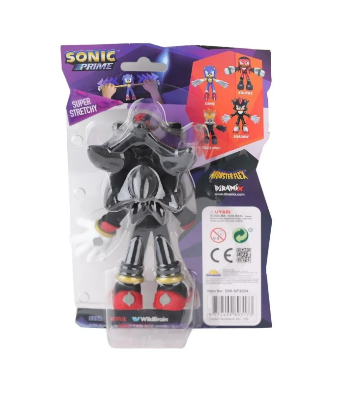89317 SUN-DMX-FİGÜR-STRECH MONSTERFLEX SÜPER ESNEK SONİC PRİME SONİC 4A