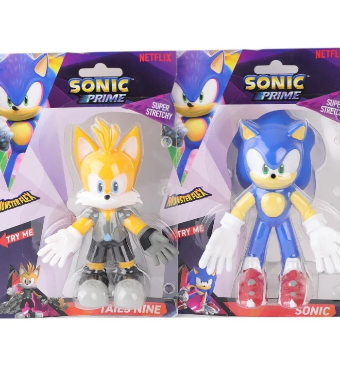 89317 SUN-DMX-FİGÜR-STRECH MONSTERFLEX SÜPER ESNEK SONİC PRİME SONİC 4A