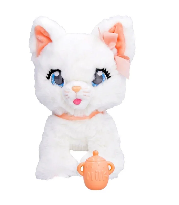 90773  Hareketli ve Sesli Sevimli Peluş Kedicik Bella -Sunman