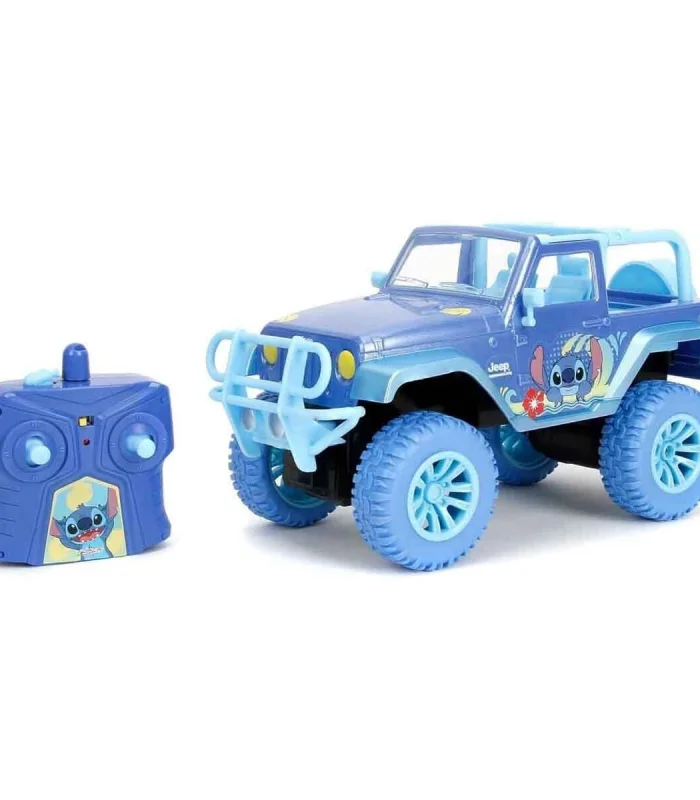 9267 SUN-SIM-JDA-R C ARABA 1 16 STITCH JEEP WRANGLER F F 2 4GHZ STCH