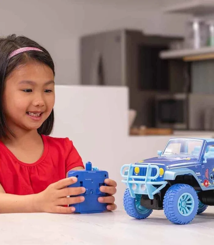 9267 SUN-SIM-JDA-R C ARABA 1 16 STITCH JEEP WRANGLER F F 2 4GHZ STCH