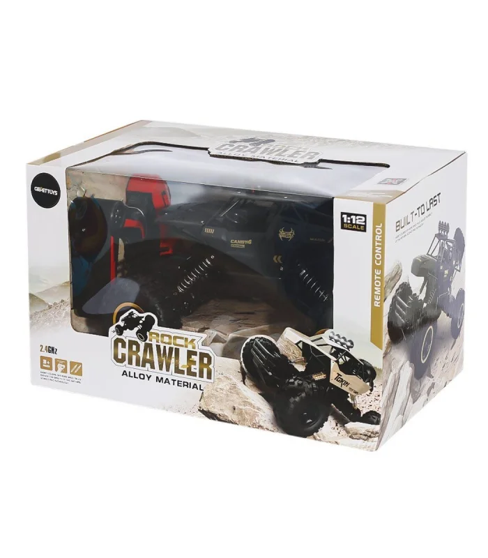 9268 Kumandalı 4X4 Metal Rock Crawler 1:12 -Gepettoys