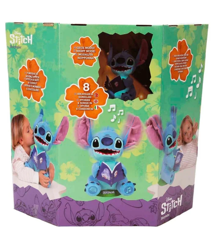 92792 SUN-IMC-PELUŞ STITCH STORYTELLER FONK SESLİ IŞIKLI STCH