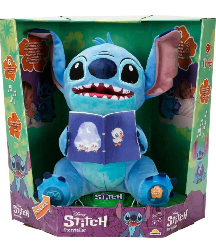92792 SUN-IMC-PELUŞ STITCH STORYTELLER FONK SESLİ IŞIKLI STCH