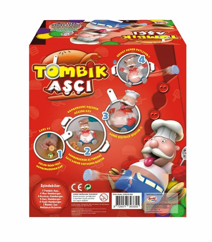930335 Tomy Tombik Aşçı 6-99 yaş