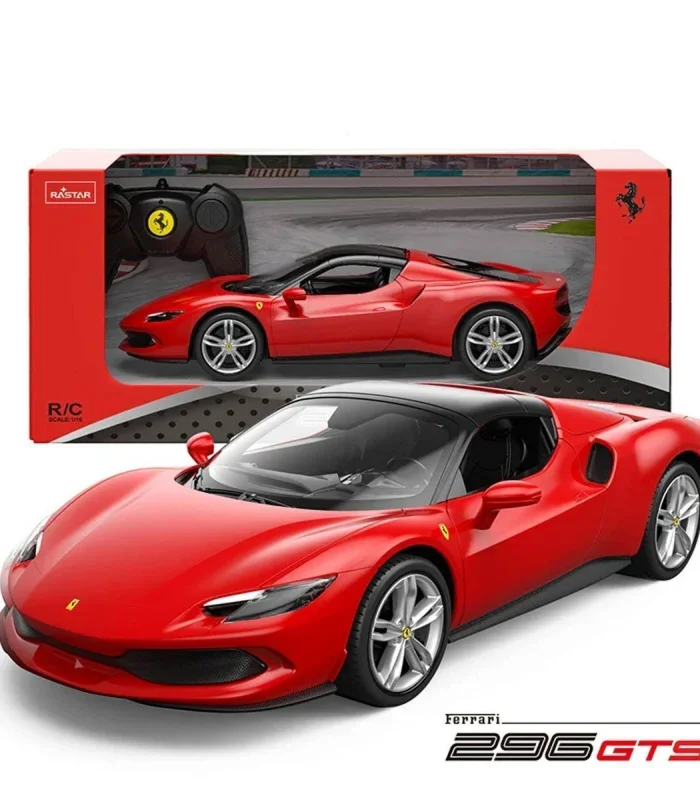 94600 Kumandalı Ferrari 296 GTS 1:16 Kırmızı