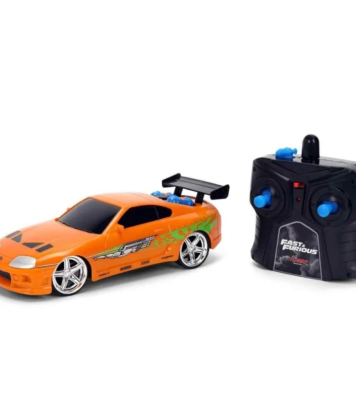 9462 SUN-SIM-JDA-RC ARABA 1 24 FAST FURIOUS BRIANS TOYOTA SUPRA NITRO POWERED