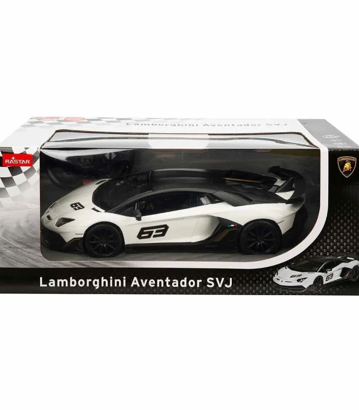 96010 Uzaktan Kumandalı Lamborghini Aventador SVJ Işıklı Araba 34 cm -Sunman
