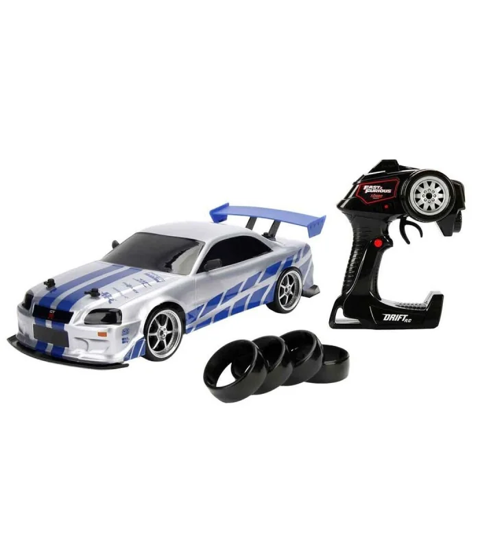 9718 SUN-SIM-JDA-R C ARABA 1 10 FAST FURIOUS NISSAN SKYLINE GTR FASTF