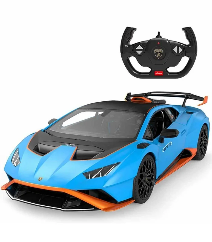 98700 Lamborghini Huracan STO Işıklı Uzaktan Kumandalı Araba 1:14 -Sunman