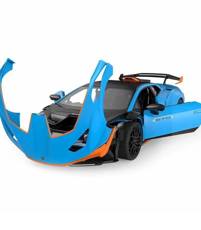 98700 Lamborghini Huracan STO Işıklı Uzaktan Kumandalı Araba 1:14 -Sunman