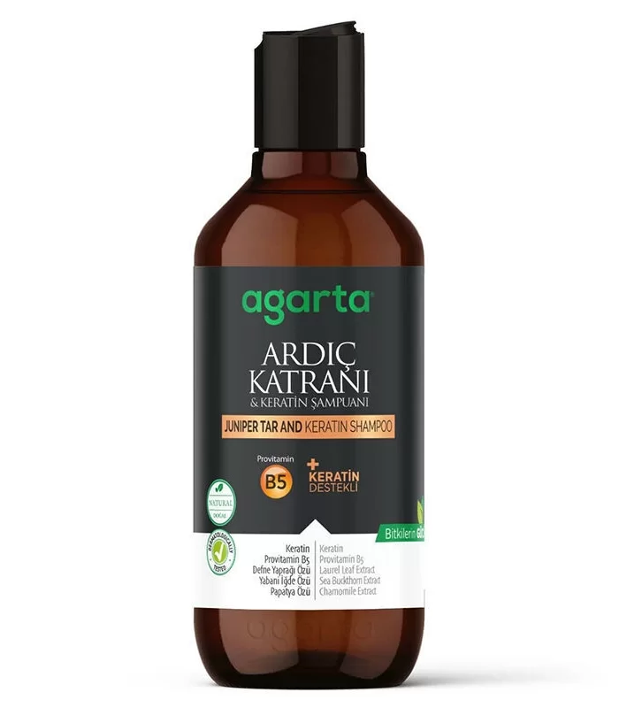 Agarta Ardıç Katranı & Keratin Şampuanı 400ml