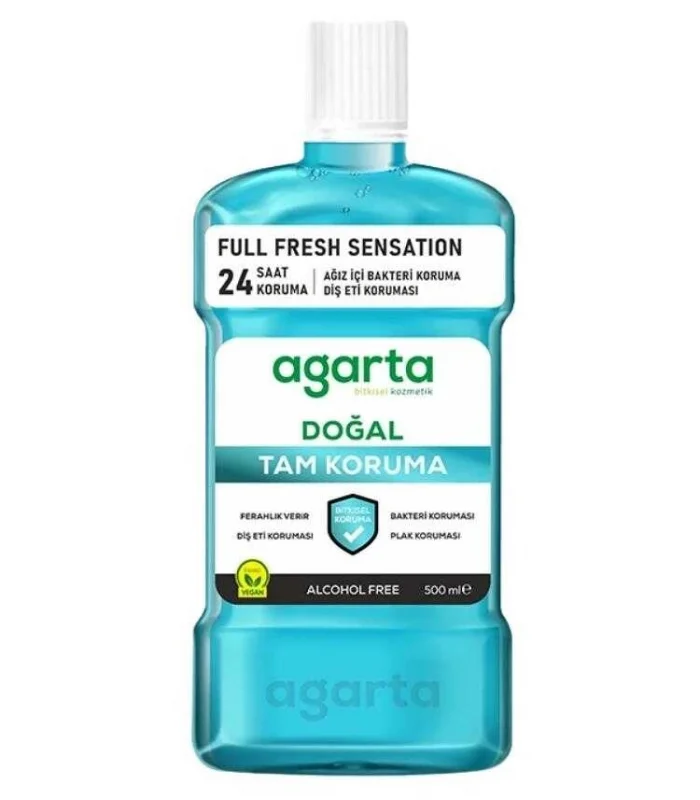 Agarta Doğal Ağız Bakım Suyu 500 Ml Tam Koruma