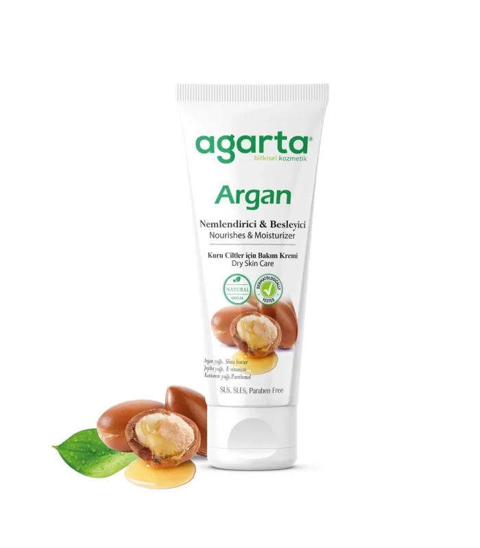 Agarta Doğal Cilt Bakım Kremi 75 Ml Argan