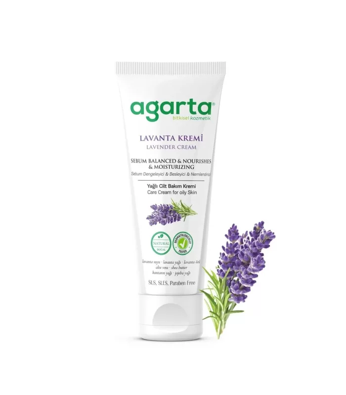 Agarta Doğal Cilt Bakım Kremi 75 ml Lavanta