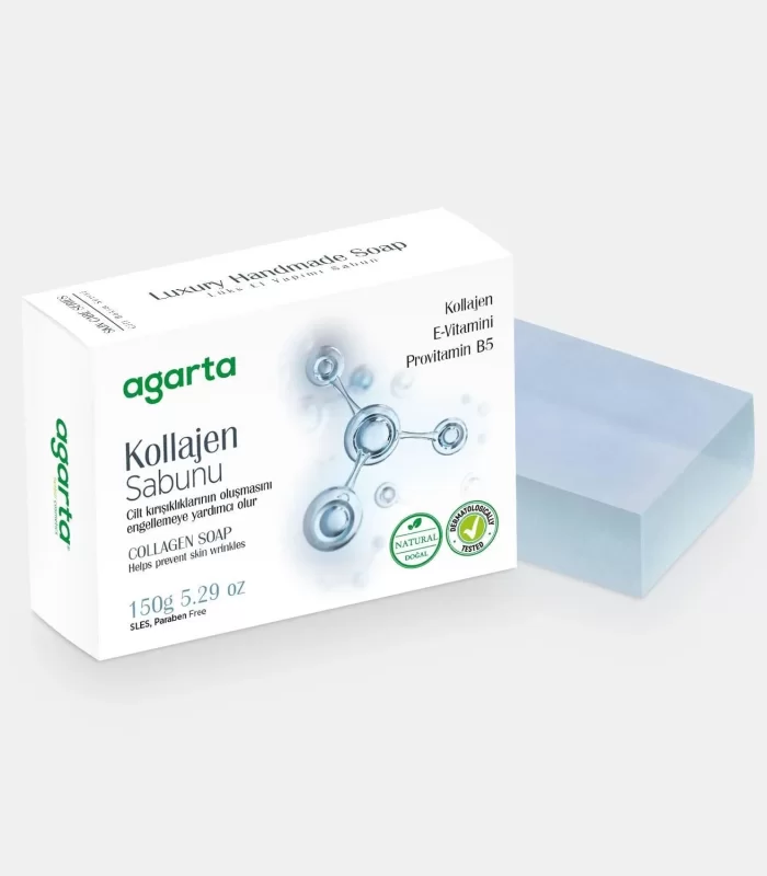 Agarta Doğal Cilt Bakım Sabunu 150 Gr Kollajen