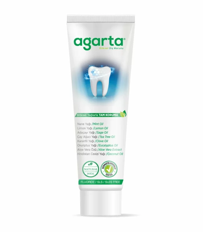 Agarta Doğal Diş Macunu 100ml Bitki Özlü