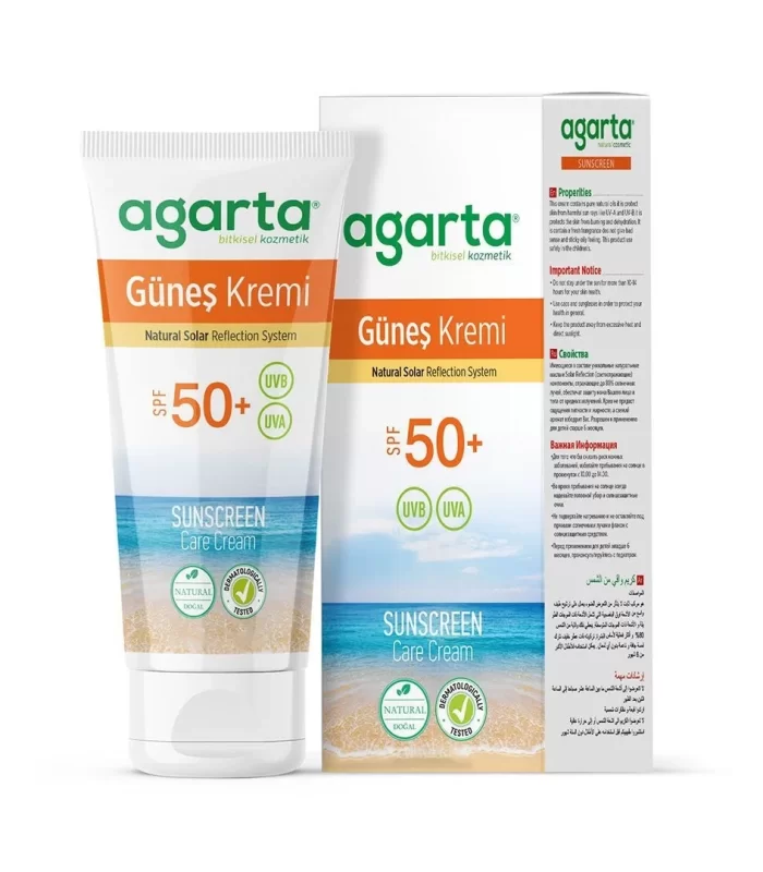 Agarta Doğal Güneş Kremi Spf 50+ 100 Ml