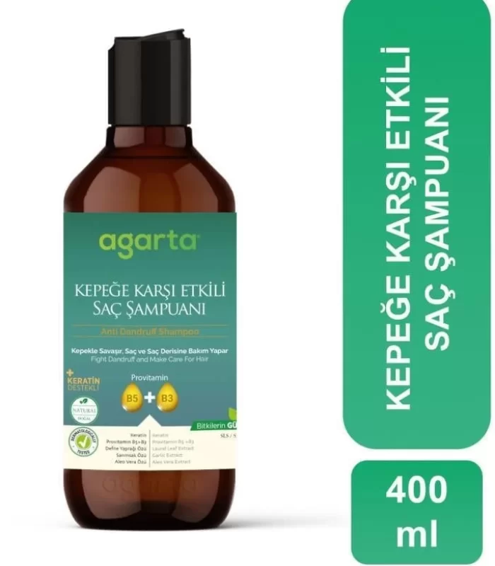 Agarta Doğal Kepeğe Karşı Şampuan 400 ml