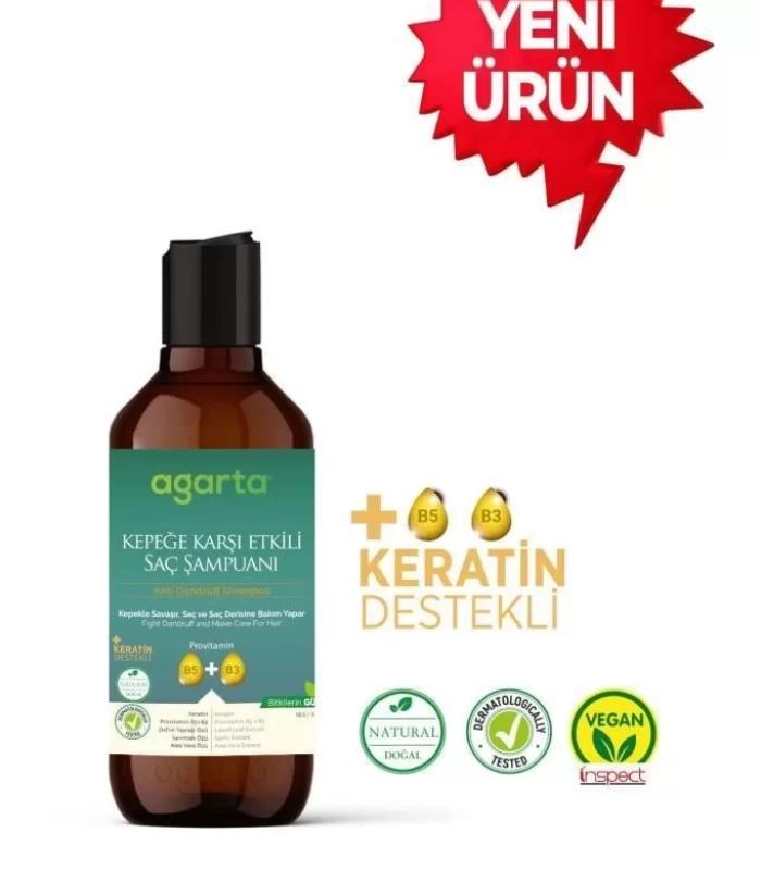 Agarta Doğal Kepeğe Karşı Şampuan 400 ml