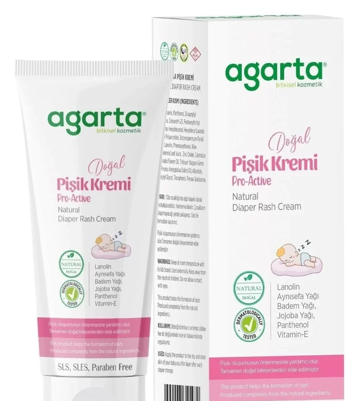 Agarta Doğal Pişik Kremi 100 ml