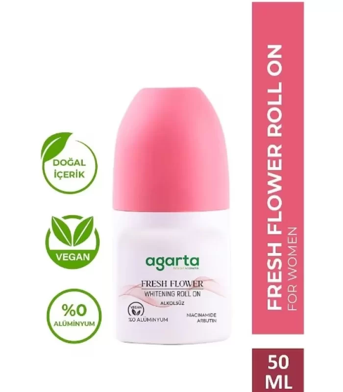 Agarta Doğal Roll-on Fresh Flower 50 Ml