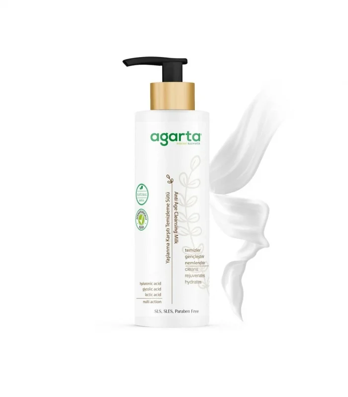 Agarta Yaşlanma Karşıtı Temizleme Sütü 225ml