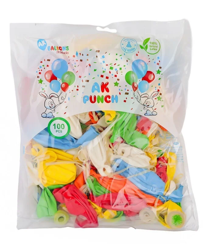 AK-01 Punch Balon 100 Adet