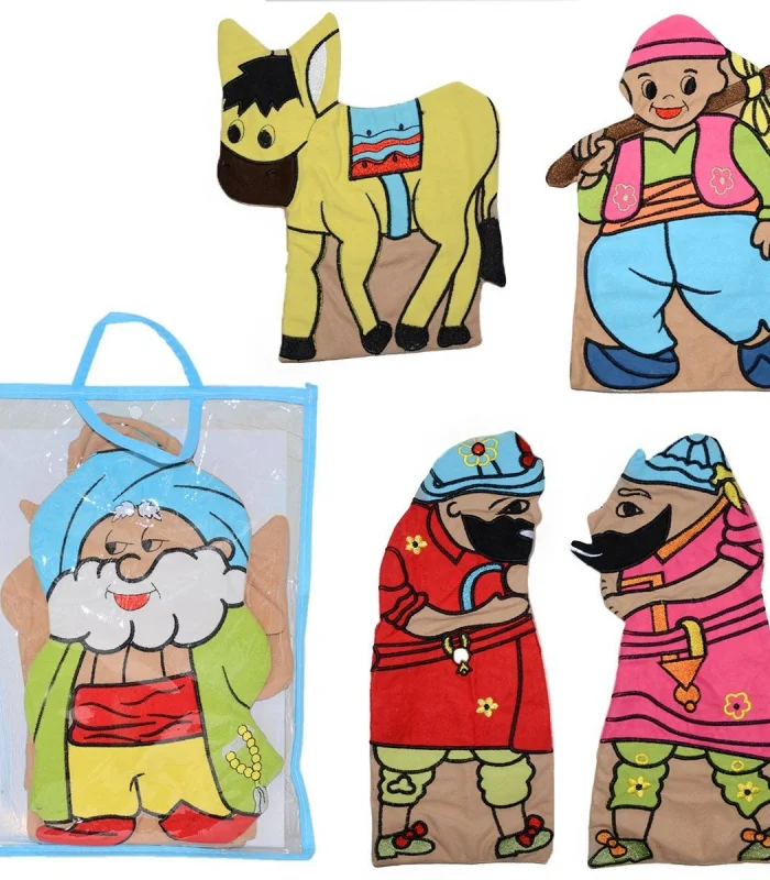 AND-5000 MİLLİ KAHRAMANLAR KUKLA SETİ  5Lİ