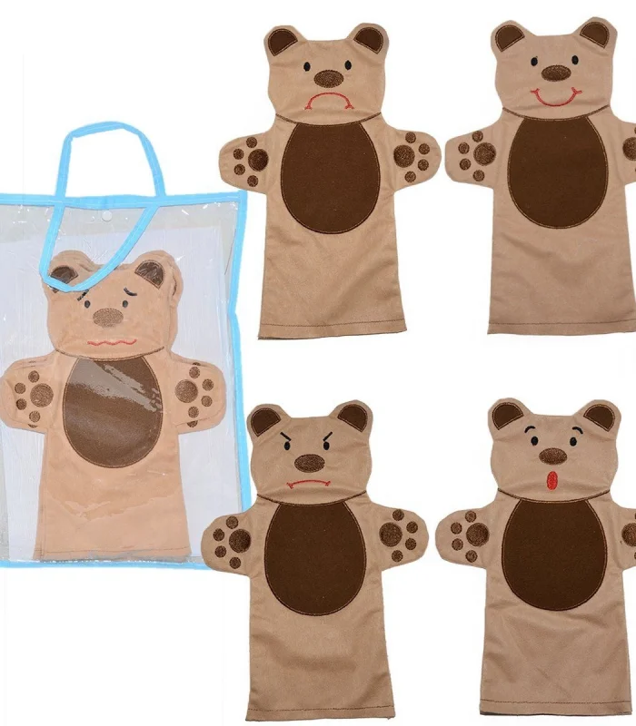 AND-5005 YÜZ İFADELERİ KUKLA SET 6LI