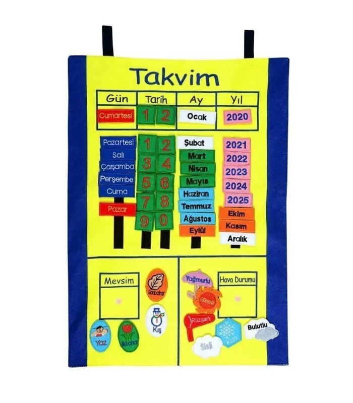 AND-5121 CIRTLI TAKVİM PANO