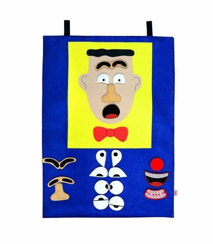 AND-5123 Cırtlı Pano Yüz İfadeleri Erkek