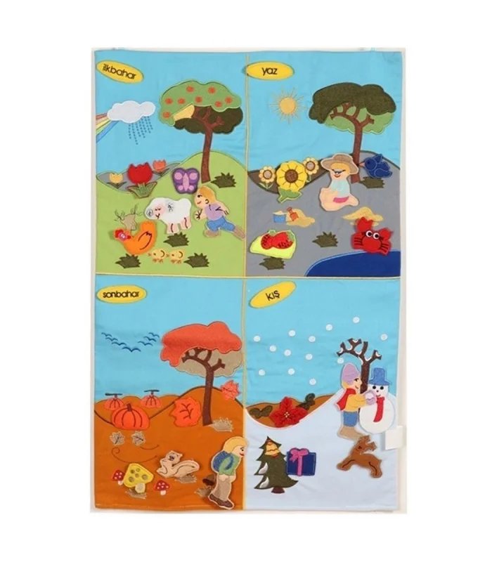 AND-5125 Cırtlı Dört Mevsim Pano -Anadolu Oyuncak