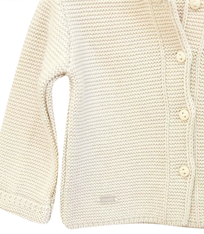 Andywawa AC24333 Basic Bebe Ceket Beige